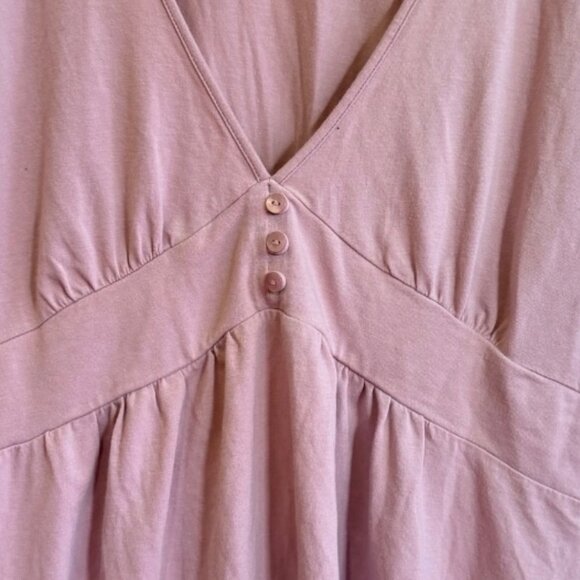 J. Jill Pink Short Sleeve Tunic Top - Picture 4 of 5